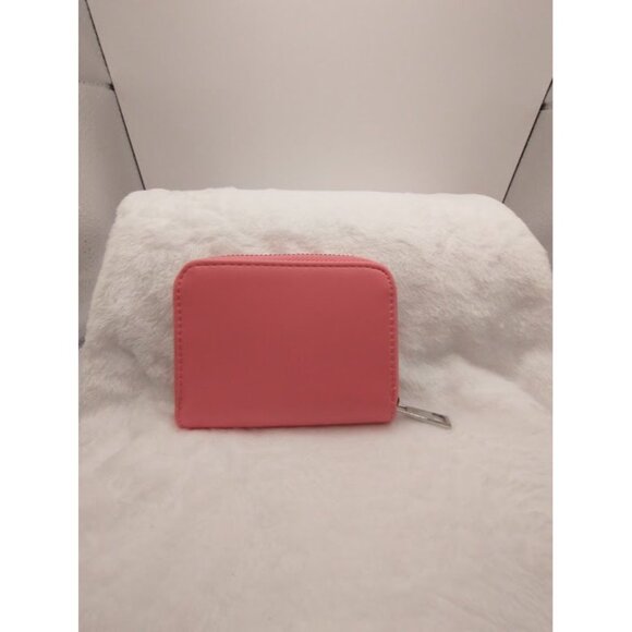 A New Day Pink Faux Leather Wallet With Zip Closure - Picture 2 of 6